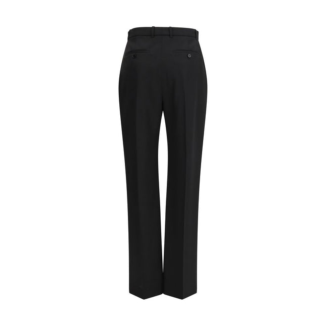 Alexander McQueen mustad villased Oves Aries kleitpüksid