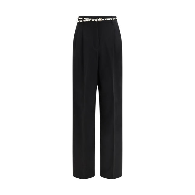 Max Mara mustad triatsetaadist kleitpüksid
