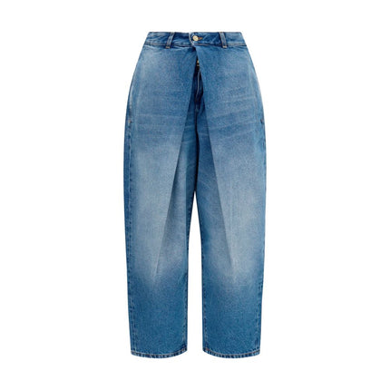 Jeans Balmain azules de algodón de corte relajado