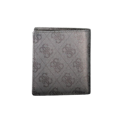 Guess Jeans Black Leather Men's Wallet